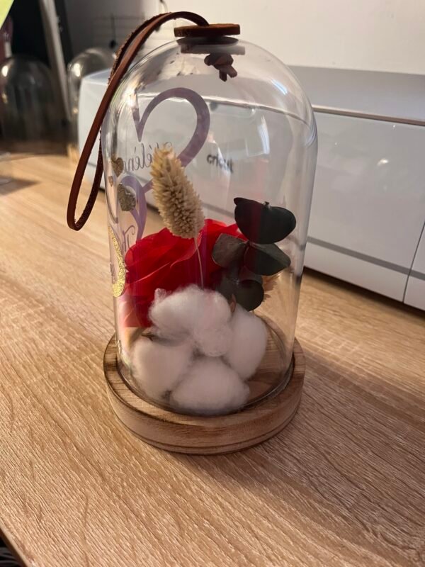 Cloche rose éternelle