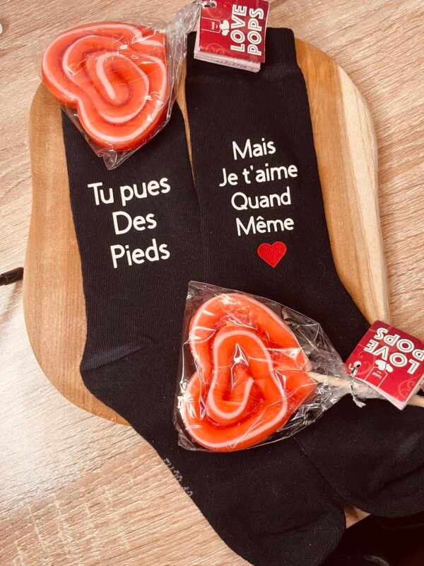 Chaussette Saint Valentin